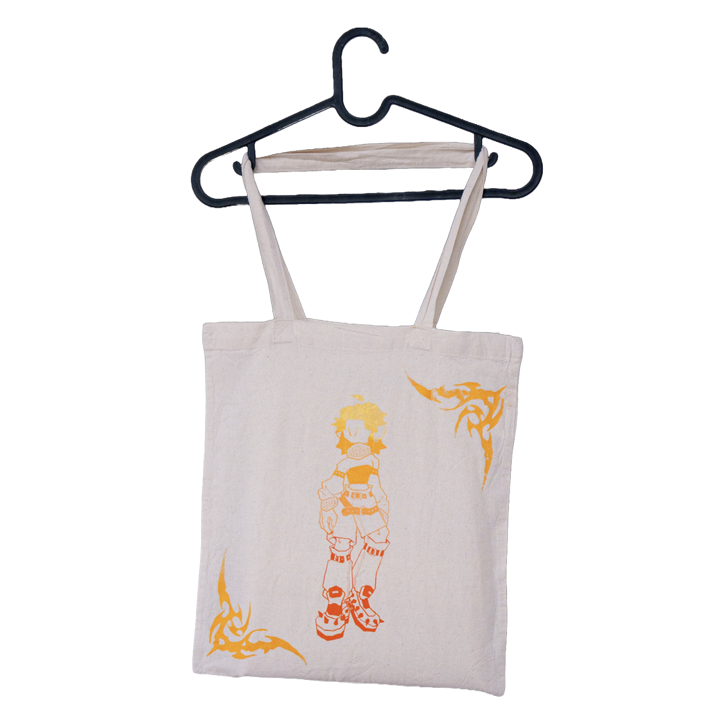 Graffiti black tote bag